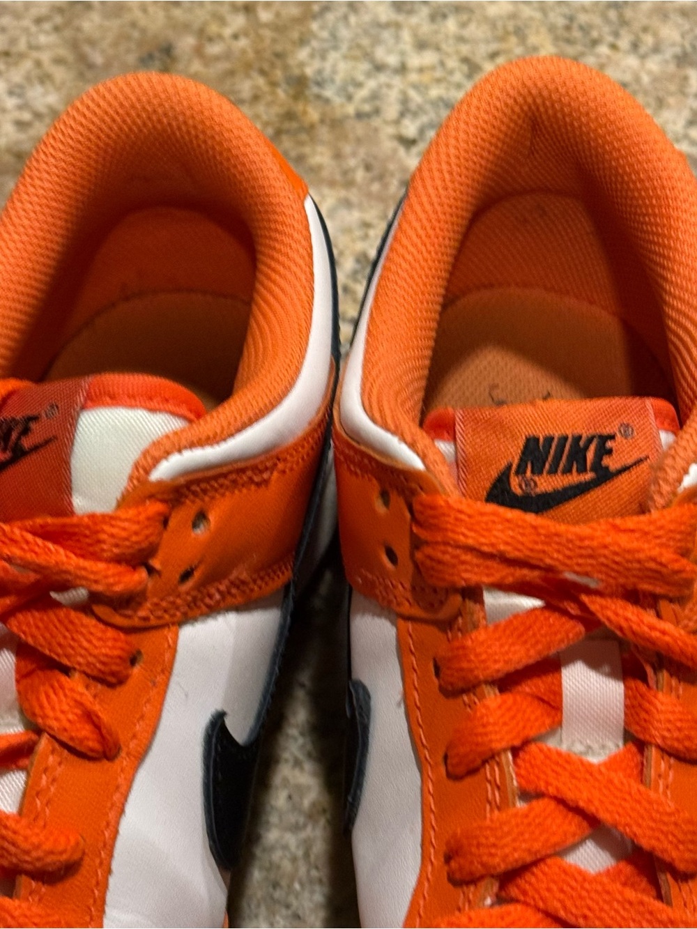 Nike Dunk Low GS Halloween 2022 Youth Size 7Y DH9765-003 Orange White - Picture 14 of 14